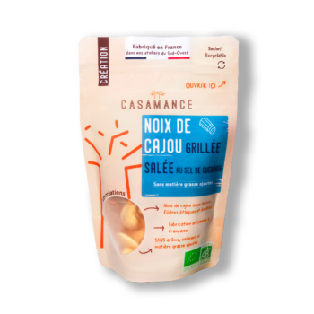 Noix de cajou grillée salée au Sel de Guérande 100G