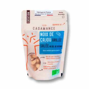 Noix de cajou grillée salée au Sel de Guérande 100G